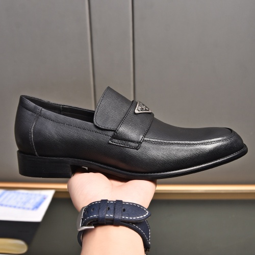 Cheap Prada Leather Shoes For Men #1236912 Replica Wholesale [$98.00 USD] [ITEM#1236912] on Replica Prada Leather Shoes