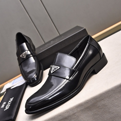 Cheap Prada Leather Shoes For Men #1236913 Replica Wholesale [$98.00 USD] [ITEM#1236913] on Replica Prada Leather Shoes