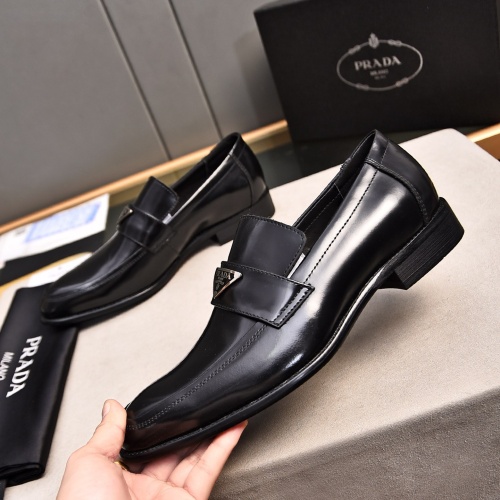 Cheap Prada Leather Shoes For Men #1236913 Replica Wholesale [$98.00 USD] [ITEM#1236913] on Replica Prada Leather Shoes