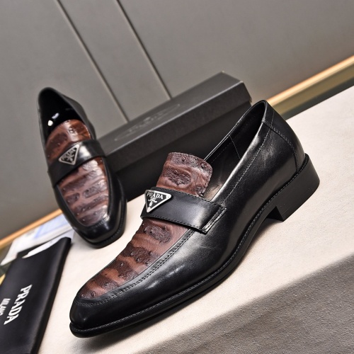 Cheap Prada Leather Shoes For Men #1236914 Replica Wholesale [$98.00 USD] [ITEM#1236914] on Replica Prada Leather Shoes