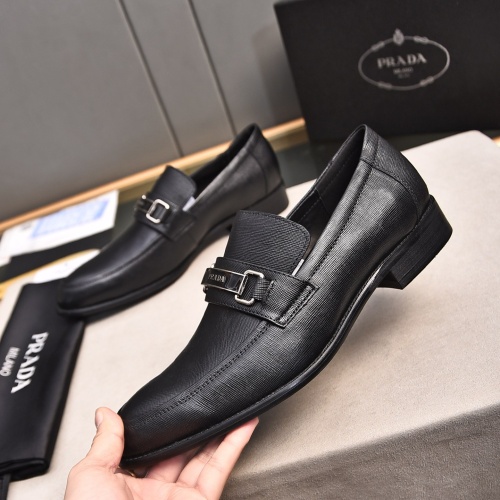 Cheap Prada Leather Shoes For Men #1236915 Replica Wholesale [$98.00 USD] [ITEM#1236915] on Replica Prada Leather Shoes