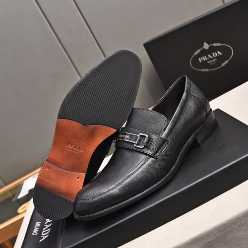 Cheap Prada Leather Shoes For Men #1236915 Replica Wholesale [$98.00 USD] [ITEM#1236915] on Replica Prada Leather Shoes