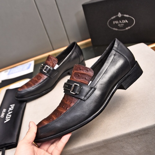 Cheap Prada Leather Shoes For Men #1236916 Replica Wholesale [$98.00 USD] [ITEM#1236916] on Replica Prada Leather Shoes