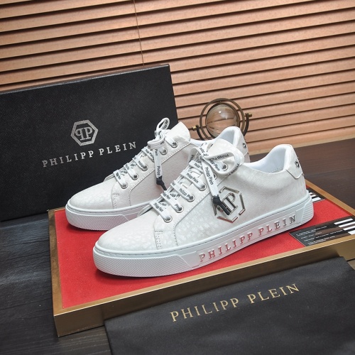 Cheap Philipp Plein PP Casual Shoes For Men #1236930 Replica Wholesale [$80.00 USD] [ITEM#1236930] on Replica Philipp Plein PP Casual Shoes