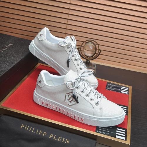 Cheap Philipp Plein PP Casual Shoes For Men #1236930 Replica Wholesale [$80.00 USD] [ITEM#1236930] on Replica Philipp Plein PP Casual Shoes