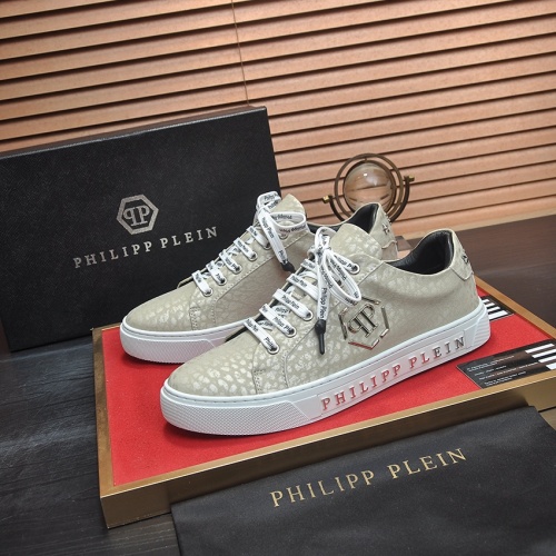 Cheap Philipp Plein PP Casual Shoes For Men #1236931 Replica Wholesale [$80.00 USD] [ITEM#1236931] on Replica Philipp Plein PP Casual Shoes