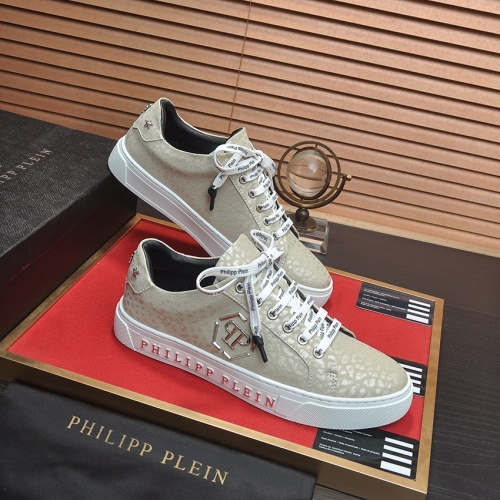 Cheap Philipp Plein PP Casual Shoes For Men #1236931 Replica Wholesale [$80.00 USD] [ITEM#1236931] on Replica Philipp Plein PP Casual Shoes