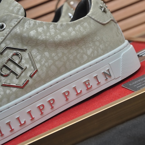 Cheap Philipp Plein PP Casual Shoes For Men #1236931 Replica Wholesale [$80.00 USD] [ITEM#1236931] on Replica Philipp Plein PP Casual Shoes