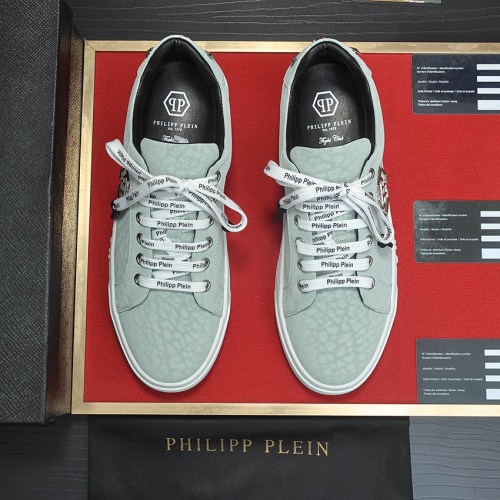 Cheap Philipp Plein PP Casual Shoes For Men #1236932 Replica Wholesale [$80.00 USD] [ITEM#1236932] on Replica Philipp Plein PP Casual Shoes