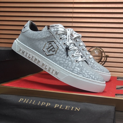 Cheap Philipp Plein PP Casual Shoes For Men #1236933 Replica Wholesale [$80.00 USD] [ITEM#1236933] on Replica Philipp Plein PP Casual Shoes