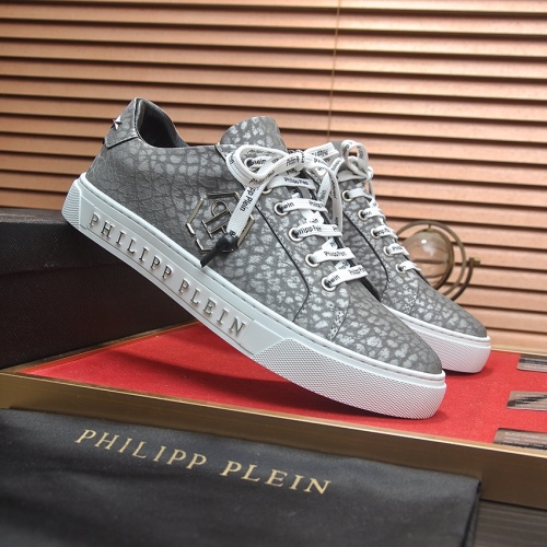 Cheap Philipp Plein PP Casual Shoes For Men #1236934 Replica Wholesale [$80.00 USD] [ITEM#1236934] on Replica Philipp Plein PP Casual Shoes