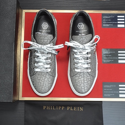 Cheap Philipp Plein PP Casual Shoes For Men #1236934 Replica Wholesale [$80.00 USD] [ITEM#1236934] on Replica Philipp Plein PP Casual Shoes