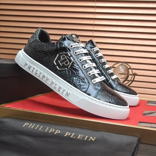 Cheap Philipp Plein PP Casual Shoes For Men #1236939 Replica Wholesale [$80.00 USD] [ITEM#1236939] on Replica Philipp Plein PP Casual Shoes