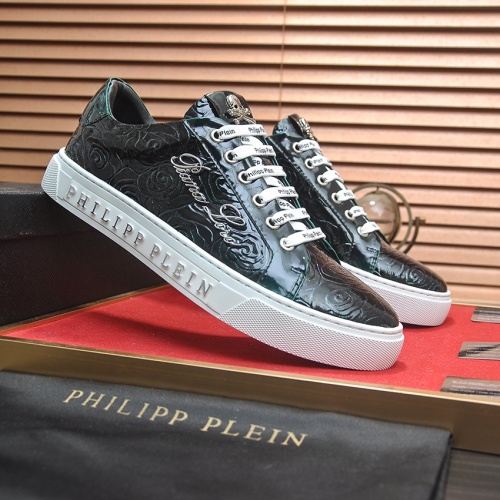 Cheap Philipp Plein PP Casual Shoes For Men #1236941 Replica Wholesale [$80.00 USD] [ITEM#1236941] on Replica Philipp Plein PP Casual Shoes