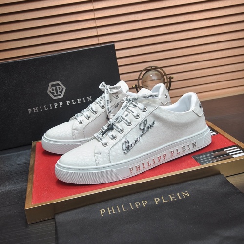 Cheap Philipp Plein PP Casual Shoes For Men #1236944 Replica Wholesale [$80.00 USD] [ITEM#1236944] on Replica Philipp Plein PP Casual Shoes