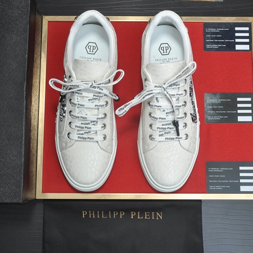 Cheap Philipp Plein PP Casual Shoes For Men #1236944 Replica Wholesale [$80.00 USD] [ITEM#1236944] on Replica Philipp Plein PP Casual Shoes