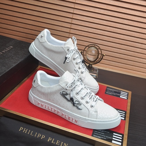 Cheap Philipp Plein PP Casual Shoes For Men #1236944 Replica Wholesale [$80.00 USD] [ITEM#1236944] on Replica Philipp Plein PP Casual Shoes