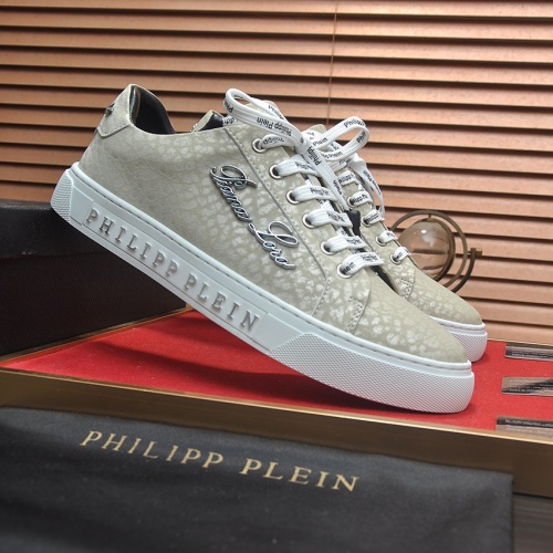 Cheap Philipp Plein PP Casual Shoes For Men #1236945 Replica Wholesale [$80.00 USD] [ITEM#1236945] on Replica Philipp Plein PP Casual Shoes