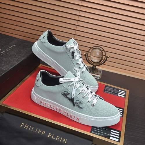 Cheap Philipp Plein PP Casual Shoes For Men #1236946 Replica Wholesale [$80.00 USD] [ITEM#1236946] on Replica Philipp Plein PP Casual Shoes