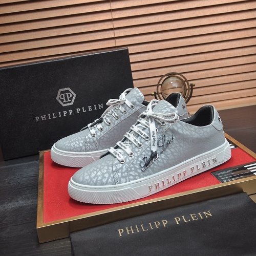 Cheap Philipp Plein PP Casual Shoes For Men #1236947 Replica Wholesale [$80.00 USD] [ITEM#1236947] on Replica Philipp Plein PP Casual Shoes