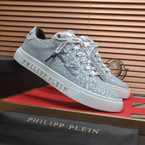 Cheap Philipp Plein PP Casual Shoes For Men #1236947 Replica Wholesale [$80.00 USD] [ITEM#1236947] on Replica Philipp Plein PP Casual Shoes