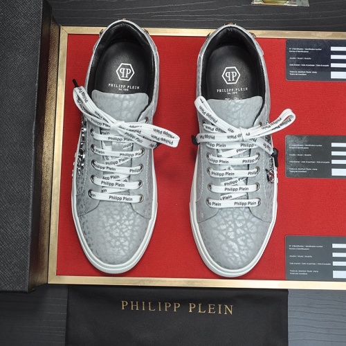 Cheap Philipp Plein PP Casual Shoes For Men #1236947 Replica Wholesale [$80.00 USD] [ITEM#1236947] on Replica Philipp Plein PP Casual Shoes