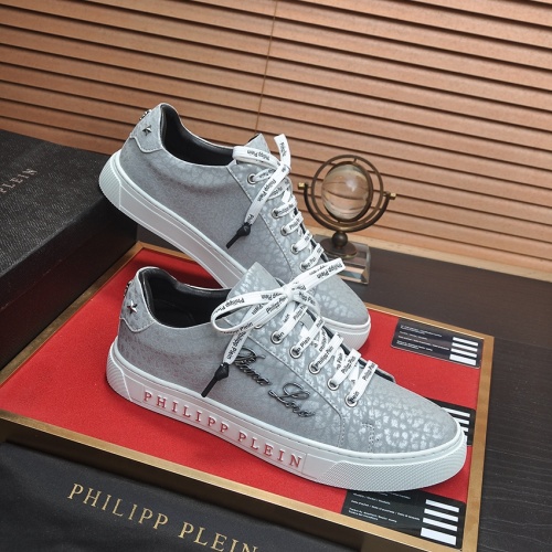 Cheap Philipp Plein PP Casual Shoes For Men #1236947 Replica Wholesale [$80.00 USD] [ITEM#1236947] on Replica Philipp Plein PP Casual Shoes