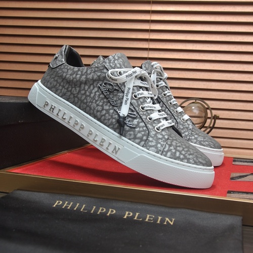 Cheap Philipp Plein PP Casual Shoes For Men #1236948 Replica Wholesale [$80.00 USD] [ITEM#1236948] on Replica Philipp Plein PP Casual Shoes