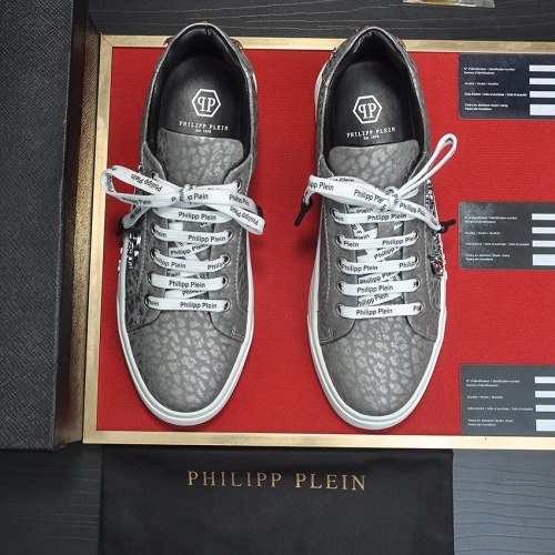 Cheap Philipp Plein PP Casual Shoes For Men #1236948 Replica Wholesale [$80.00 USD] [ITEM#1236948] on Replica Philipp Plein PP Casual Shoes