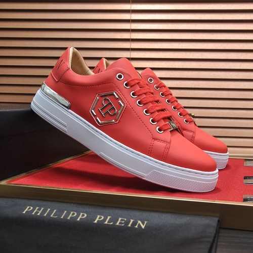 Cheap Philipp Plein PP Casual Shoes For Men #1236992 Replica Wholesale [$85.00 USD] [ITEM#1236992] on Replica Philipp Plein PP Casual Shoes