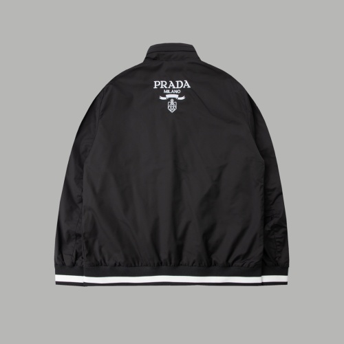 Cheap Prada Jackets Long Sleeved For Men #1237080 Replica Wholesale [$85.00 USD] [ITEM#1237080] on Replica Prada Jackets