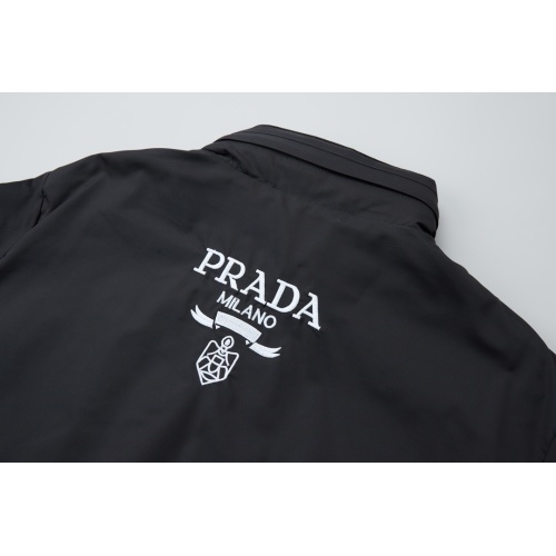 Cheap Prada Jackets Long Sleeved For Men #1237080 Replica Wholesale [$85.00 USD] [ITEM#1237080] on Replica Prada Jackets