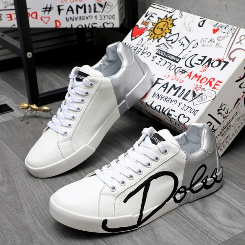 Cheap Dolce &amp; Gabbana D&amp;G Casual Shoes For Men #1237137 Replica Wholesale [$82.00 USD] [ITEM#1237137] on Replica Dolce &amp; Gabbana D&amp;G Casual Shoes