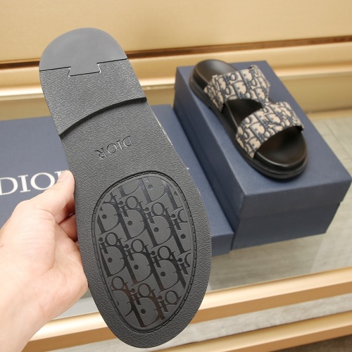 Cheap Christian Dior Slippers For Men #1237213 Replica Wholesale [$72.00 USD] [ITEM#1237213] on Replica Christian Dior Slippers