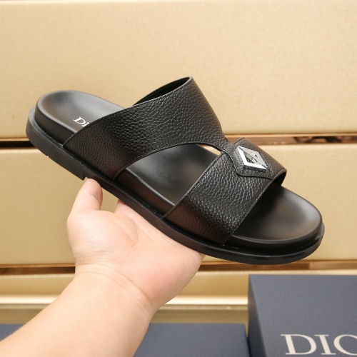 Cheap Christian Dior Slippers For Men #1237220 Replica Wholesale [$72.00 USD] [ITEM#1237220] on Replica Christian Dior Slippers