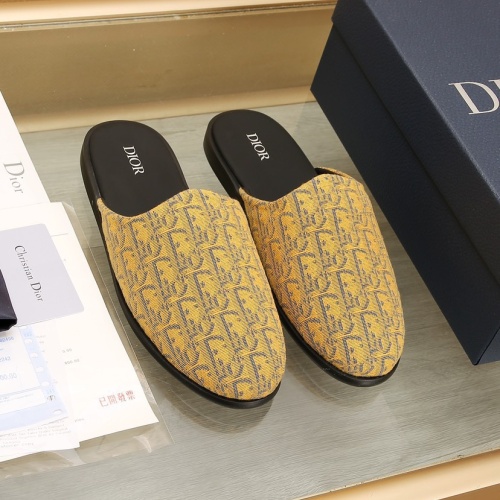 Cheap Christian Dior Slippers For Men #1237221 Replica Wholesale [$76.00 USD] [ITEM#1237221] on Replica Christian Dior Slippers