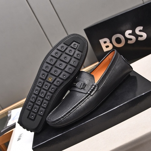 Cheap Boss Leather Shoes For Men #1237231 Replica Wholesale [$76.00 USD] [ITEM#1237231] on Replica Boss Leather Shoes