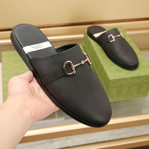 Cheap Gucci Slippers For Men #1237241 Replica Wholesale [$80.00 USD] [ITEM#1237241] on Replica Gucci Slippers