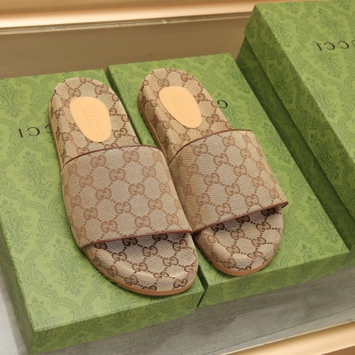 Cheap Gucci Slippers For Men #1237248 Replica Wholesale [$72.00 USD] [ITEM#1237248] on Replica Gucci Slippers