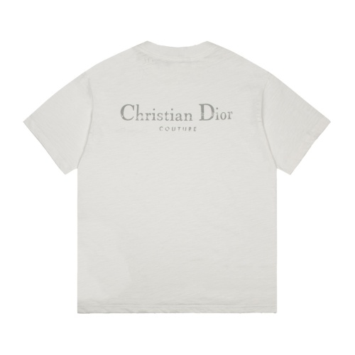 Cheap Christian Dior T-Shirts Short Sleeved For Unisex #1237253 Replica Wholesale [$42.00 USD] [ITEM#1237253] on Replica Christian Dior T-Shirts