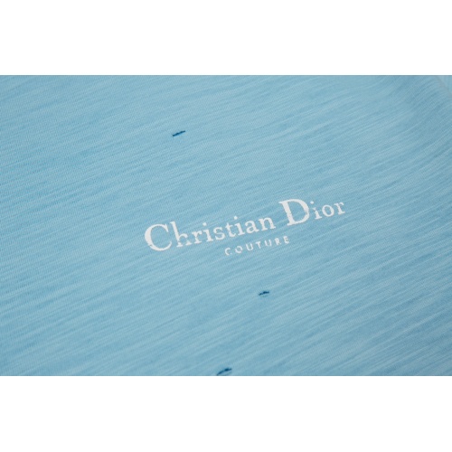 Cheap Christian Dior T-Shirts Short Sleeved For Unisex #1237254 Replica Wholesale [$42.00 USD] [ITEM#1237254] on Replica Christian Dior T-Shirts