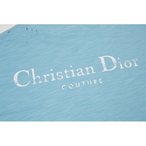 Cheap Christian Dior T-Shirts Short Sleeved For Unisex #1237254 Replica Wholesale [$42.00 USD] [ITEM#1237254] on Replica Christian Dior T-Shirts