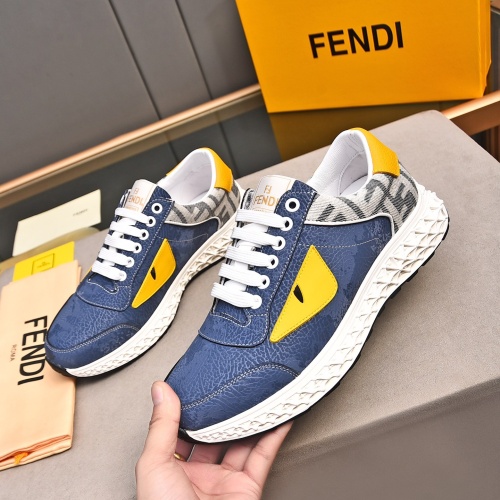 Cheap Fendi Casual Shoes For Men #1237261 Replica Wholesale [$80.00 USD] [ITEM#1237261] on Replica Fendi Casual Shoes