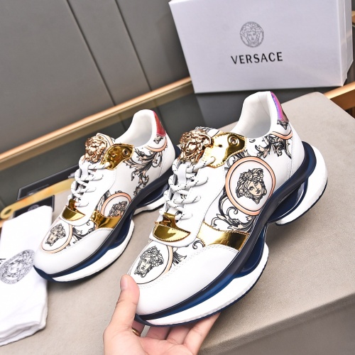 Cheap Versace Casual Shoes For Men #1237268 Replica Wholesale [$82.00 USD] [ITEM#1237268] on Replica Versace Casual Shoes