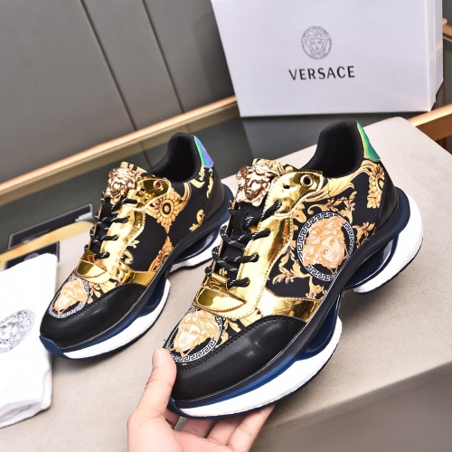 Cheap Versace Casual Shoes For Men #1237271 Replica Wholesale [$82.00 USD] [ITEM#1237271] on Replica Versace Casual Shoes