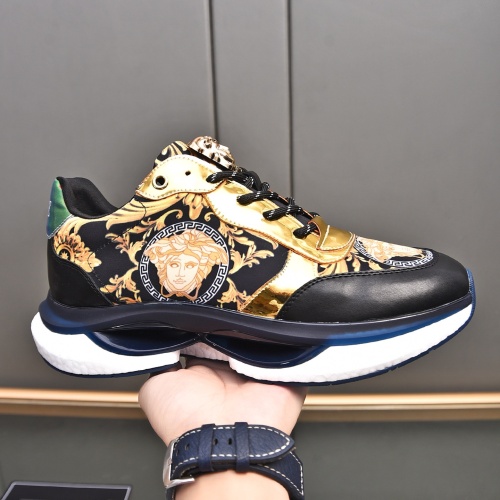 Cheap Versace Casual Shoes For Men #1237271 Replica Wholesale [$82.00 USD] [ITEM#1237271] on Replica Versace Casual Shoes