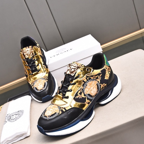 Cheap Versace Casual Shoes For Men #1237271 Replica Wholesale [$82.00 USD] [ITEM#1237271] on Replica Versace Casual Shoes