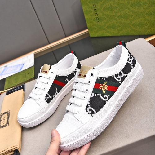 Cheap Gucci Casual Shoes For Men #1237275 Replica Wholesale [$72.00 USD] [ITEM#1237275] on Replica Gucci Casual Shoes