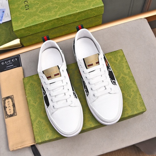 Cheap Gucci Casual Shoes For Men #1237275 Replica Wholesale [$72.00 USD] [ITEM#1237275] on Replica Gucci Casual Shoes