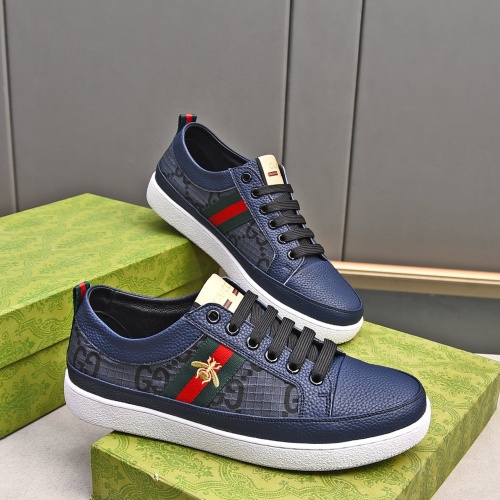 Cheap Gucci Casual Shoes For Men #1237278 Replica Wholesale [$72.00 USD] [ITEM#1237278] on Replica Gucci Casual Shoes